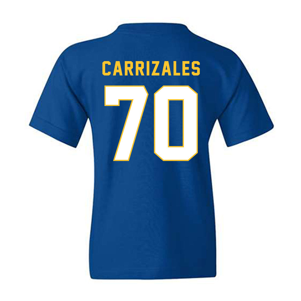 TAMUK - NCAA Football : Miguel Carrizales - Youth T-Shirt-1