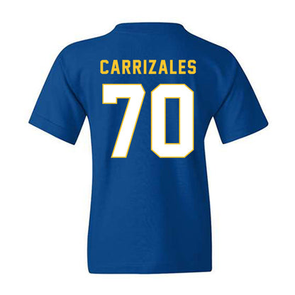 TAMUK - NCAA Football : Miguel Carrizales - Youth T-Shirt-1