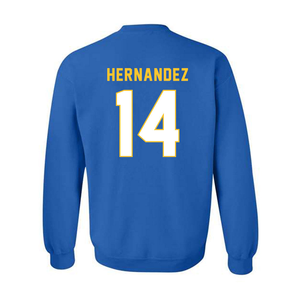 TAMUK - NCAA Softball : Isabella Hernandez - Classic Shersey Crewneck Sweatshirt-1