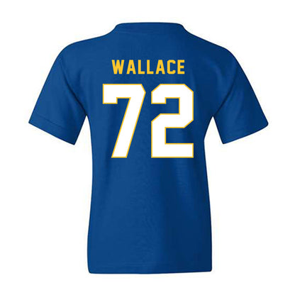 TAMUK - NCAA Football : Jaron Wallace - Youth T-Shirt-1