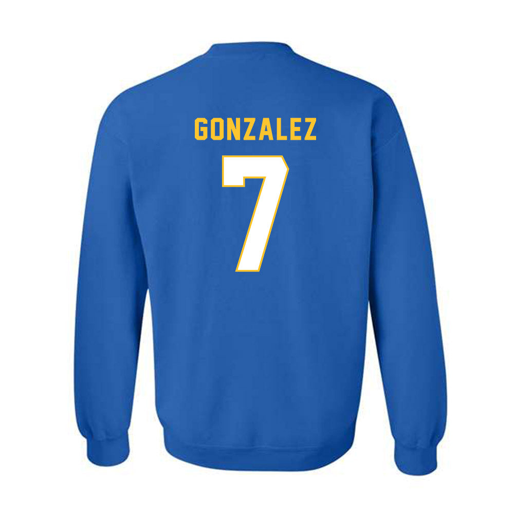 TAMUK - NCAA Football : Noah Gonzalez - Crewneck Sweatshirt-1