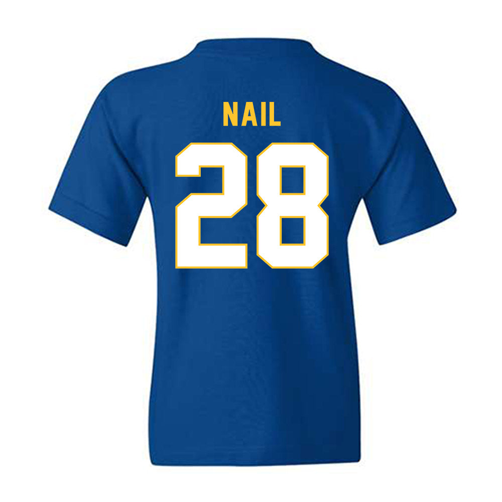 TAMUK - NCAA Baseball : Garrett Nail - Classic Shersey Youth T-Shirt-1