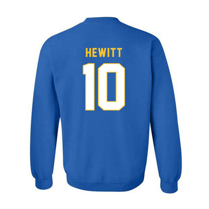 TAMUK - NCAA Baseball : Easton Hewitt - Classic Shersey Crewneck Sweatshirt-1
