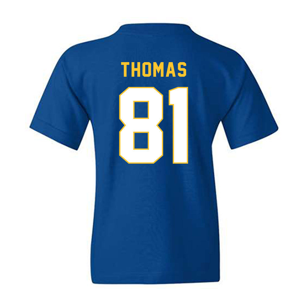 TAMUK - NCAA Football : Ivan Thomas - Youth T-Shirt-1