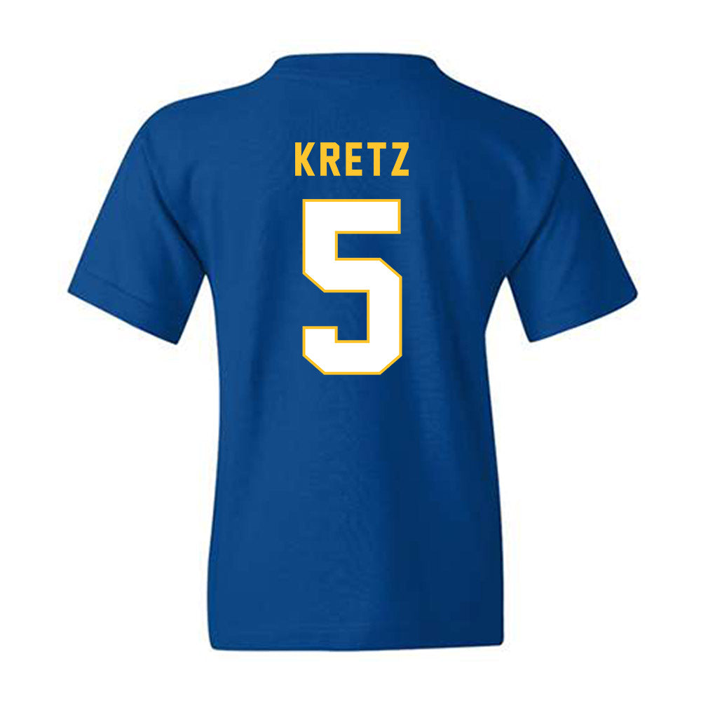 TAMUK - NCAA Football : Christian Kretz - Youth T-Shirt-1