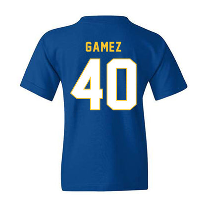TAMUK - NCAA Baseball : Nathan Gamez - Classic Shersey Youth T-Shirt-1