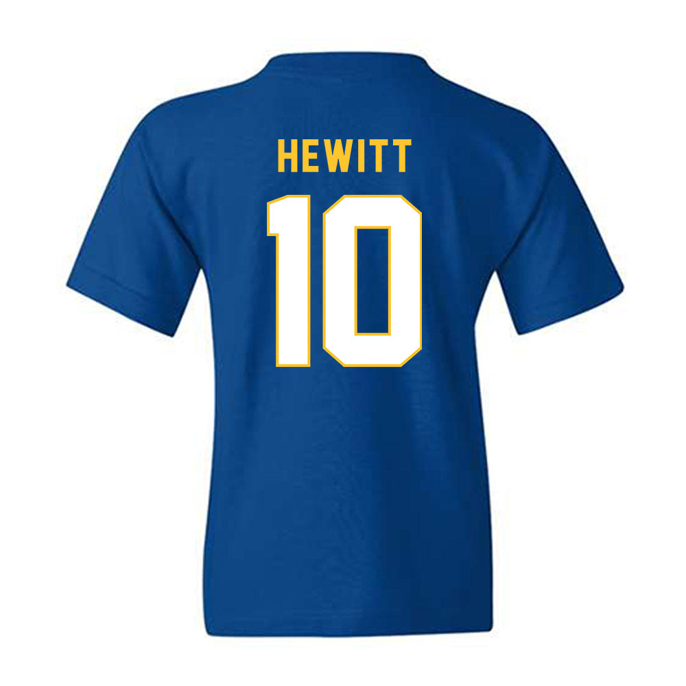 TAMUK - NCAA Baseball : Easton Hewitt - Classic Shersey Youth T-Shirt-1