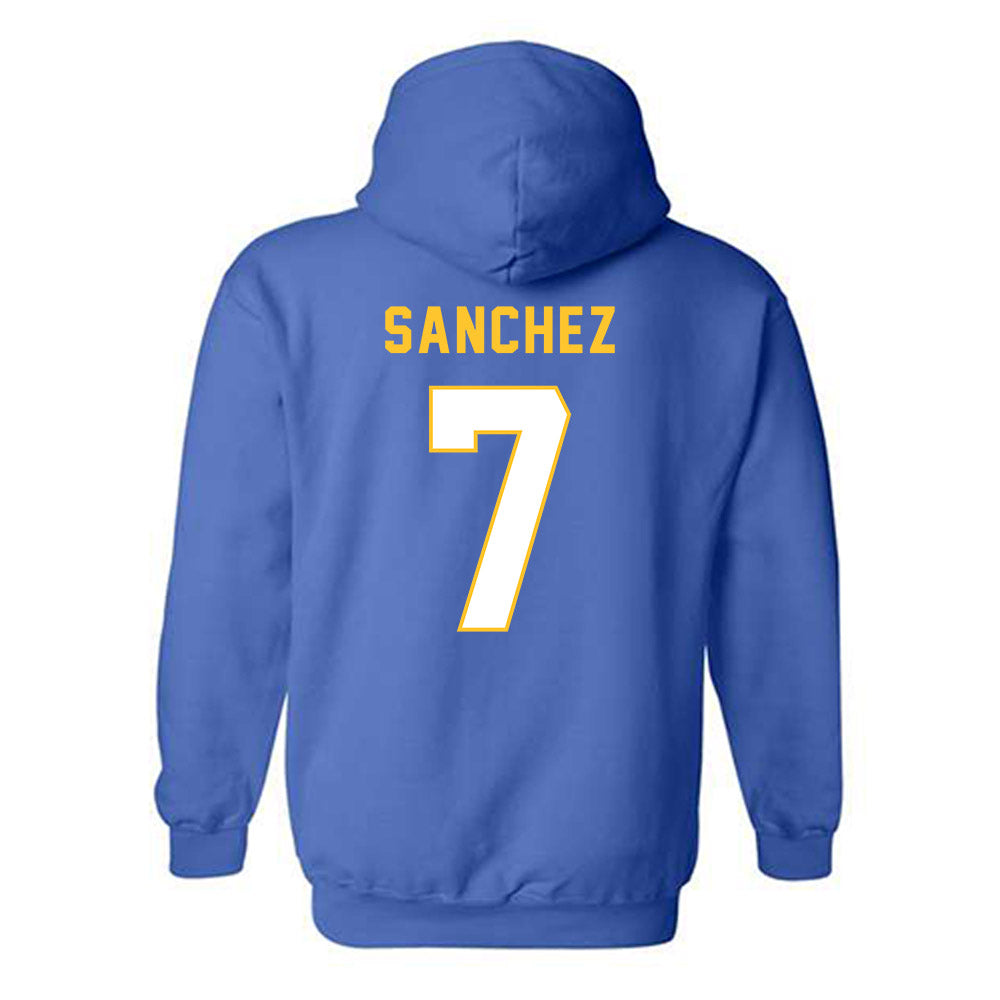 TAMUK - NCAA Football : Seven Sanchez - Hooded Sweatshirt-1