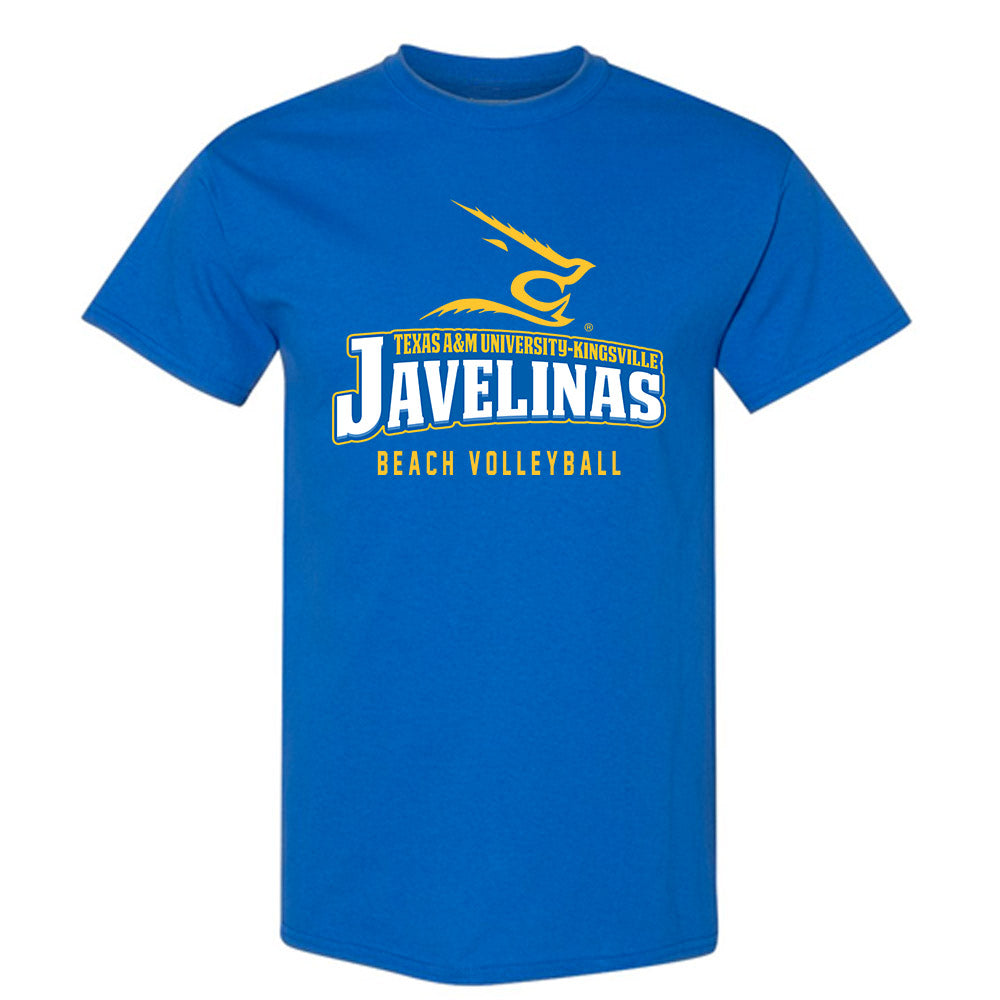 TAMUK - NCAA Beach Volleyball : Kate Wozniak - Classic Shersey T-Shirt-0