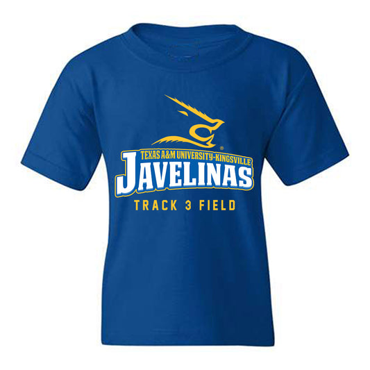 TAMUK - NCAA Men's Track & Field : Malachi Barendilla - Classic Shersey Youth T-Shirt-0