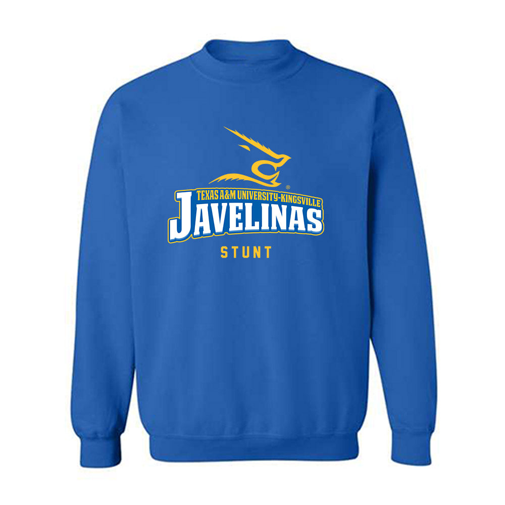 TAMUK - NCAA Stunt : Melanie Moran - Classic Shersey Crewneck Sweatshirt-0