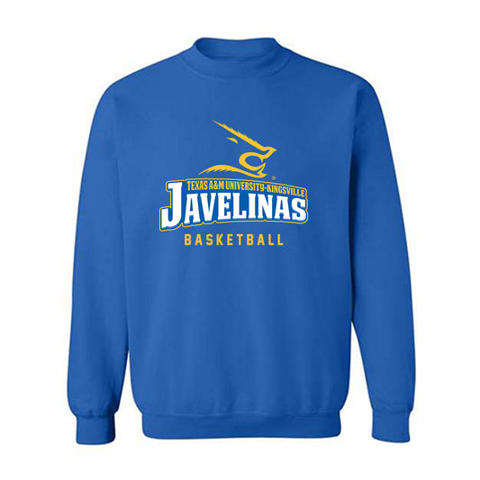 TAMUK - NCAA Men's Basketball : James Livingston - Classic Shersey Crewneck Sweatshirt-0