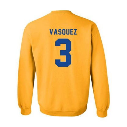 TAMUK - NCAA Beach Volleyball : Kalani Vasquez - Crewneck Sweatshirt-1