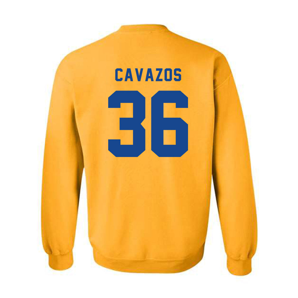 TAMUK - NCAA Baseball : Jeremy Cavazos - Crewneck Sweatshirt-1
