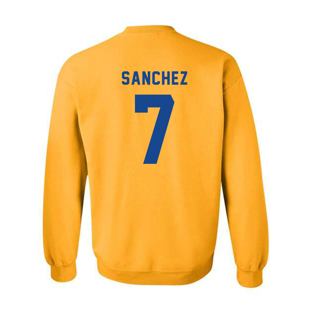 TAMUK - NCAA Football : Seven Sanchez - Crewneck Sweatshirt-1