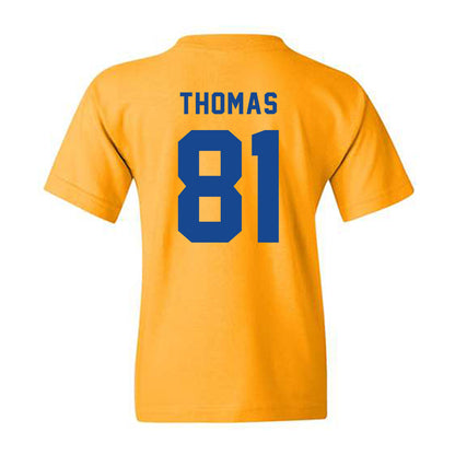 TAMUK - NCAA Football : Ivan Thomas - Youth T-Shirt-1