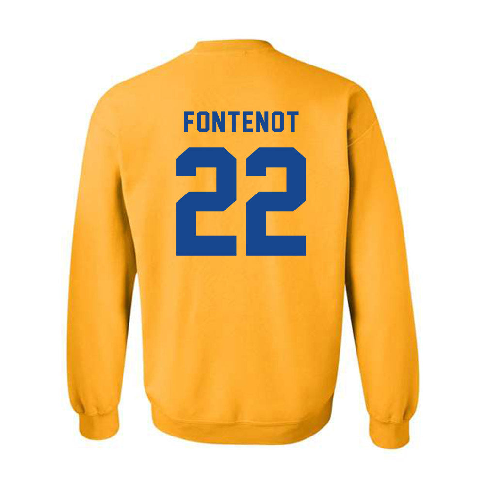 TAMUK - NCAA Football : Levi Fontenot - Crewneck Sweatshirt-1