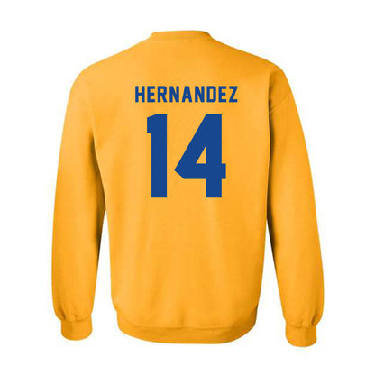 TAMUK - NCAA Softball : Isabella Hernandez - Classic Shersey Crewneck Sweatshirt-1