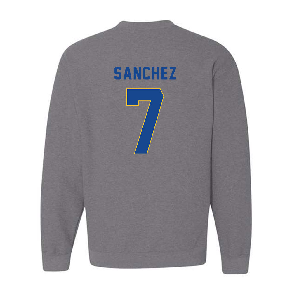TAMUK - NCAA Football : Seven Sanchez - Classic Shersey Crewneck Sweatshirt-1
