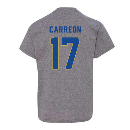 TAMUK - NCAA Baseball : Damian Carreon - Classic Shersey Youth T-Shirt-1