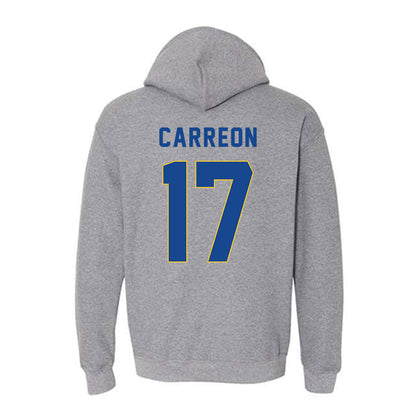 TAMUK - NCAA Baseball : Damian Carreon - Classic Shersey Hooded Sweatshirt-1