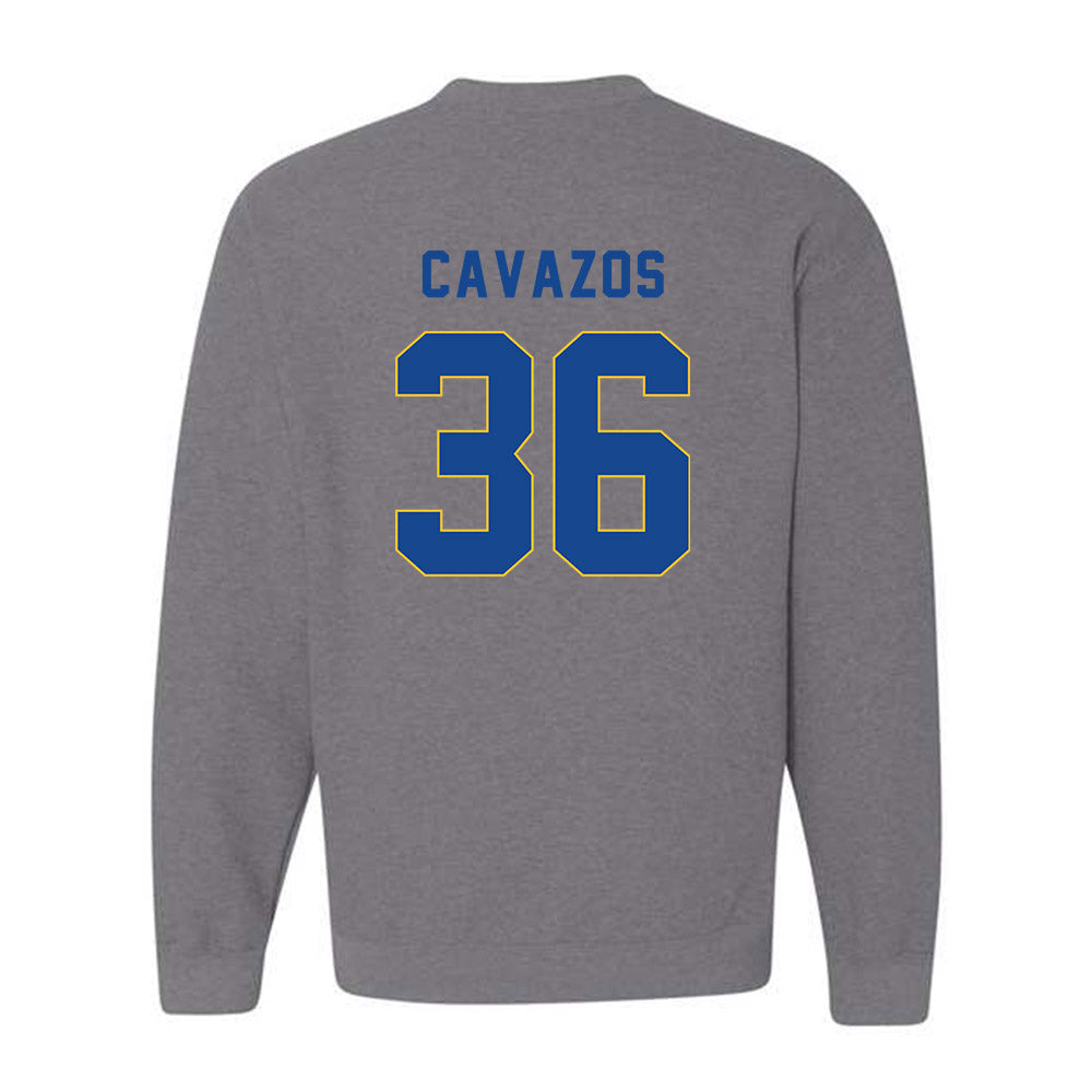 TAMUK - NCAA Baseball : Jeremy Cavazos - Classic Shersey Crewneck Sweatshirt-1