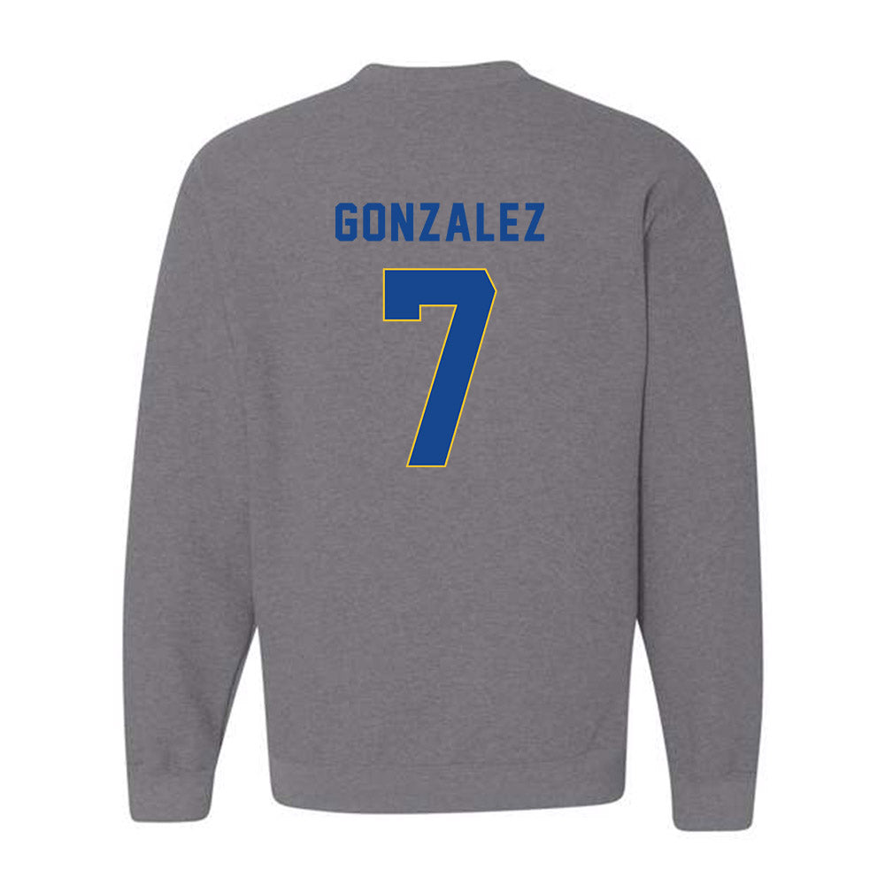 TAMUK - NCAA Football : Noah Gonzalez - Classic Shersey Crewneck Sweatshirt-1