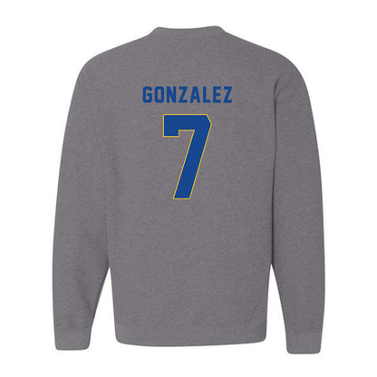 TAMUK - NCAA Football : Noah Gonzalez - Classic Shersey Crewneck Sweatshirt-1