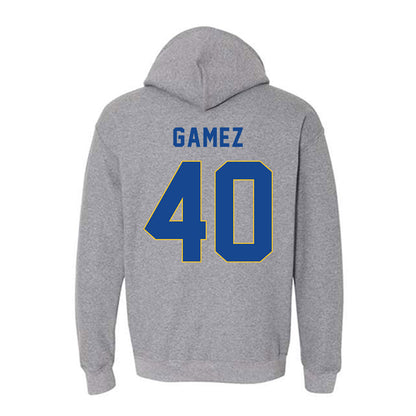 TAMUK - NCAA Baseball : Nathan Gamez - Classic Shersey Hooded Sweatshirt-1