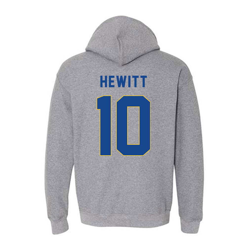 TAMUK - NCAA Baseball : Easton Hewitt - Classic Shersey Hooded Sweatshirt-1