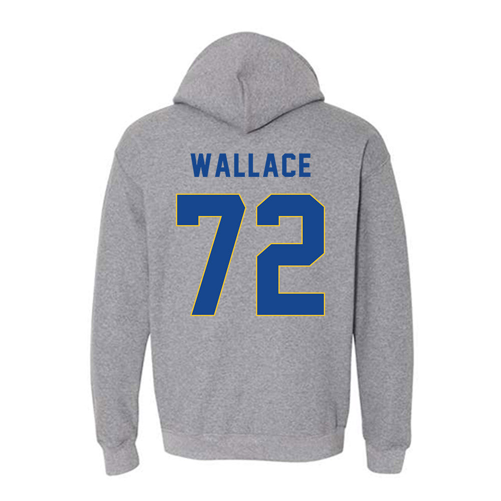 TAMUK - NCAA Football : Jaron Wallace - Classic Shersey Hooded Sweatshirt-1