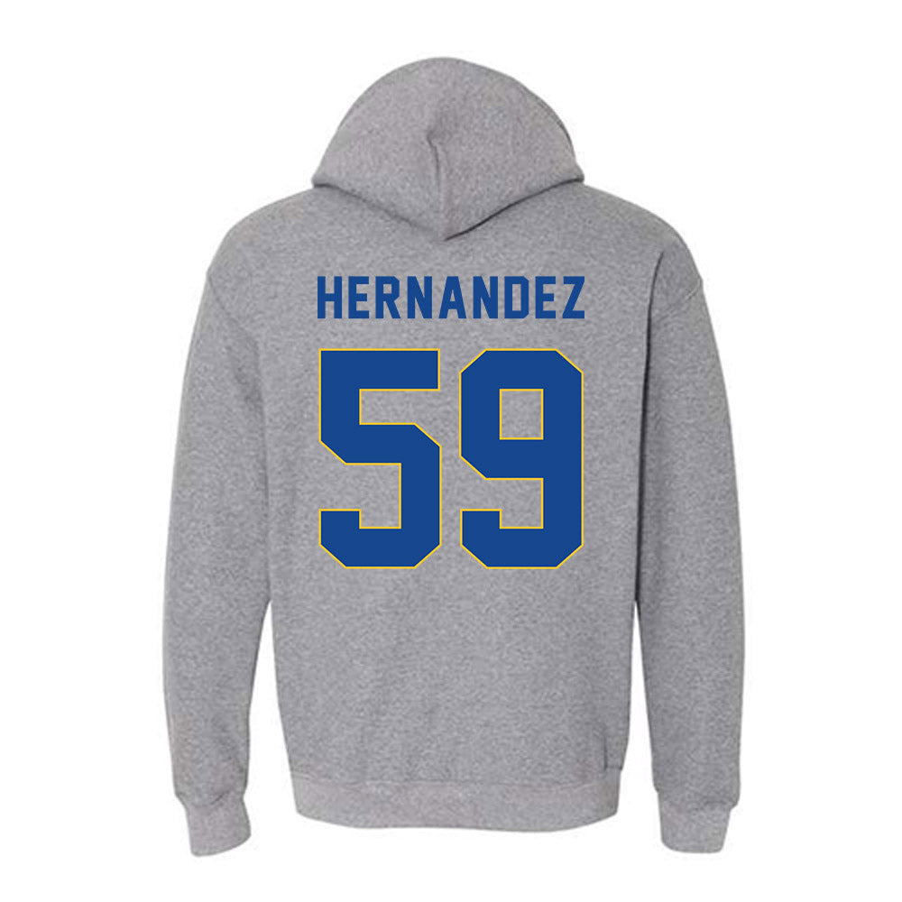 TAMUK - NCAA Football : Abraham Hernandez - Classic Shersey Hooded Sweatshirt-1