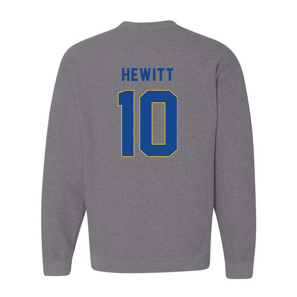 TAMUK - NCAA Baseball : Easton Hewitt - Classic Shersey Crewneck Sweatshirt-1