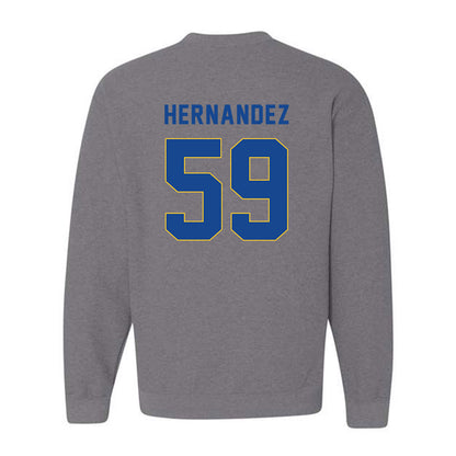 TAMUK - NCAA Football : Abraham Hernandez - Classic Shersey Crewneck Sweatshirt-1
