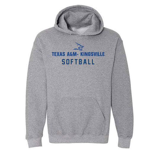 TAMUK - NCAA Softball : Alaunah Almaraz - Classic Shersey Hooded Sweatshirt-0