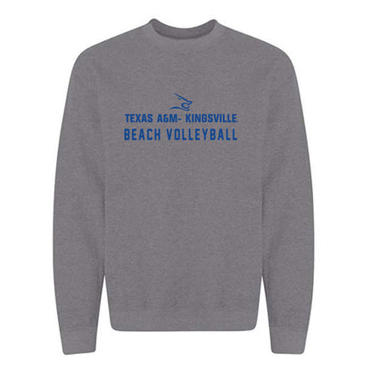 TAMUK - NCAA Beach Volleyball : Kalani Vasquez - Classic Shersey Crewneck Sweatshirt-0