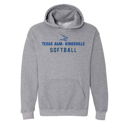 TAMUK - NCAA Softball : Dakota Martinez - Classic Shersey Hooded Sweatshirt-0