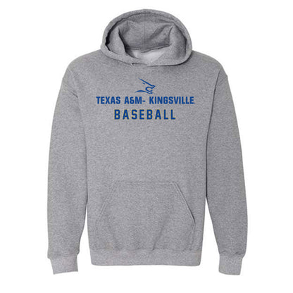 TAMUK - NCAA Baseball : Brian Buchanan - Classic Shersey Hooded Sweatshirt-0