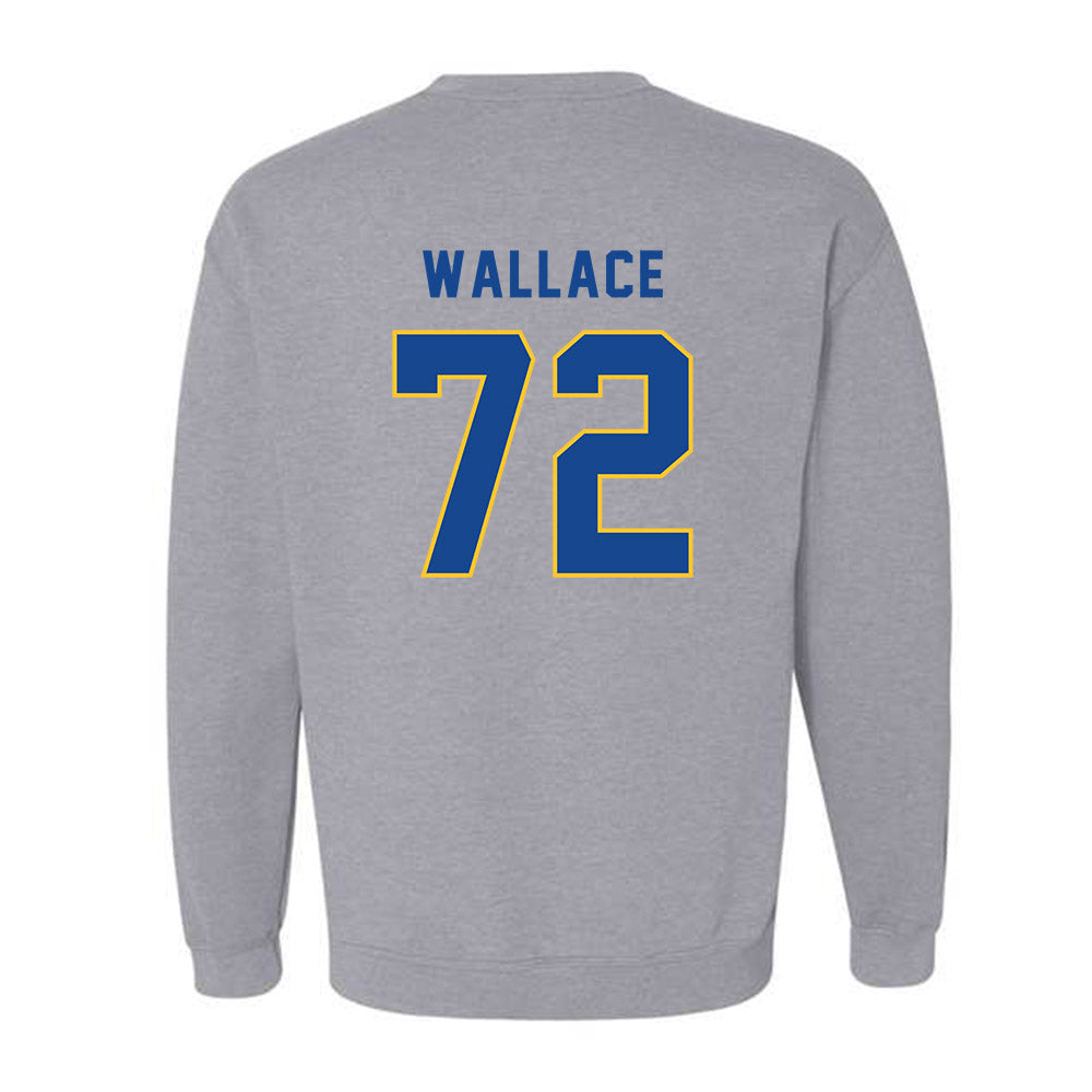 TAMUK - NCAA Football : Jaron Wallace - Crewneck Sweatshirt-1