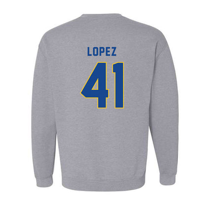 TAMUK - NCAA Football : Angel Lopez - Classic Shersey Crewneck Sweatshirt-1