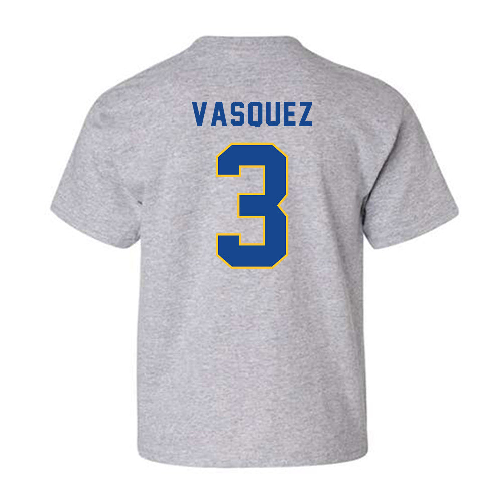 TAMUK - NCAA Beach Volleyball : Kalani Vasquez - Youth T-Shirt-1