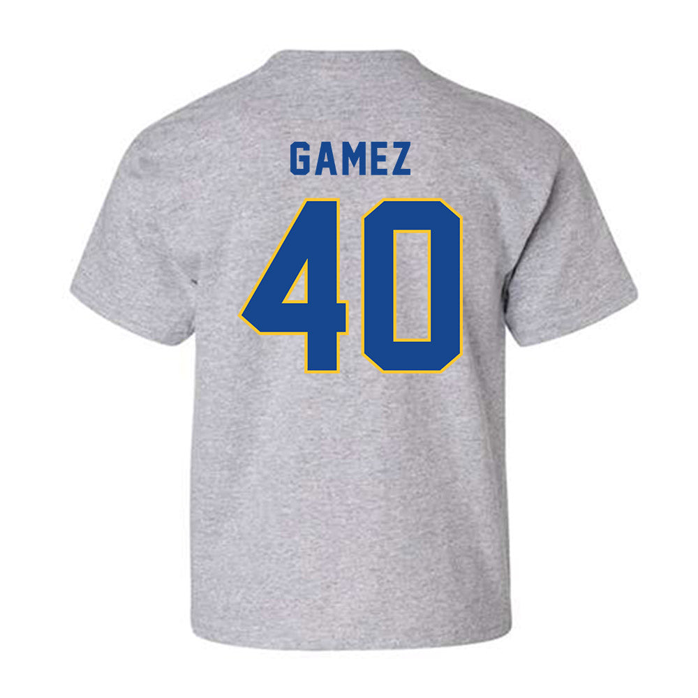 TAMUK - NCAA Baseball : Nathan Gamez - Classic Shersey Youth T-Shirt-1