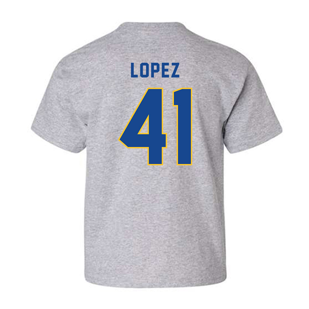 TAMUK - NCAA Football : Angel Lopez - Classic Shersey Youth T-Shirt-1