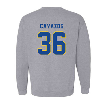 TAMUK - NCAA Baseball : Jeremy Cavazos - Crewneck Sweatshirt-1