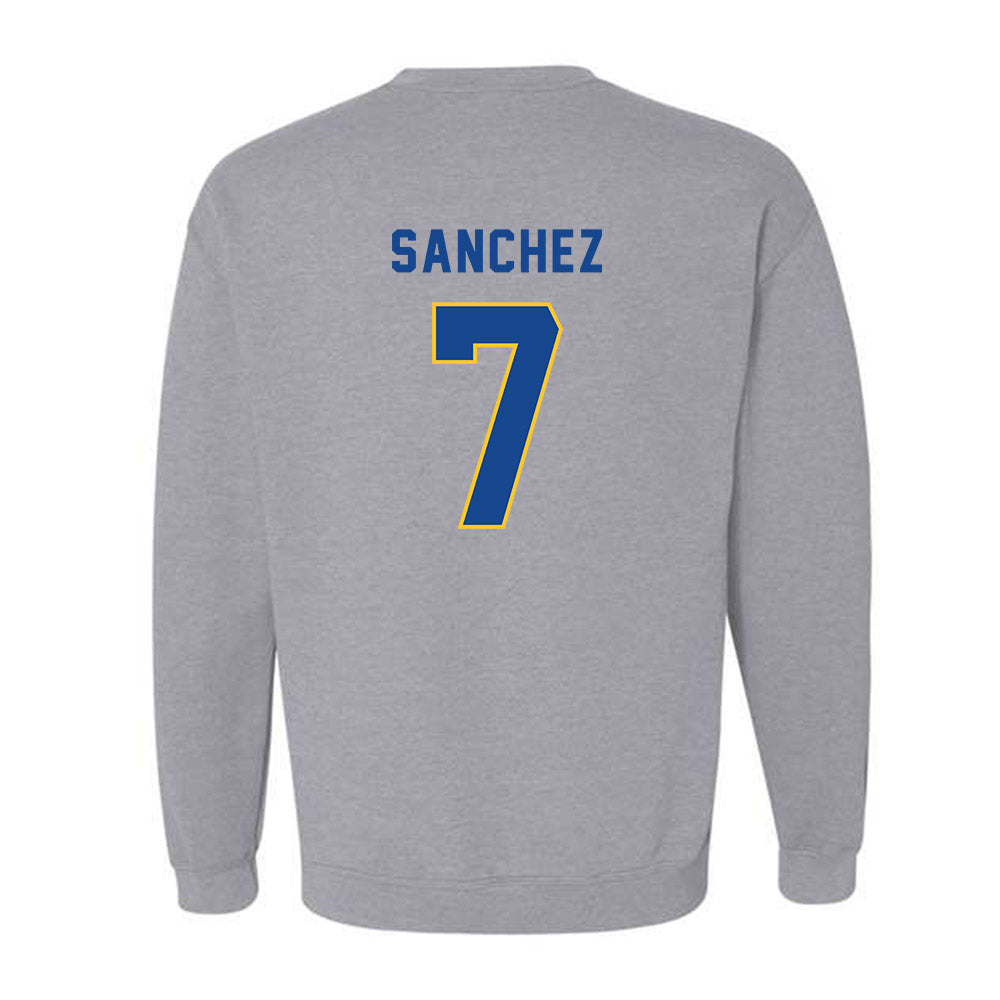 TAMUK - NCAA Football : Seven Sanchez - Crewneck Sweatshirt-1