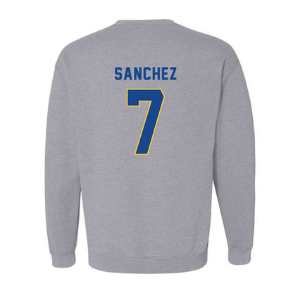 TAMUK - NCAA Football : Seven Sanchez - Crewneck Sweatshirt-1