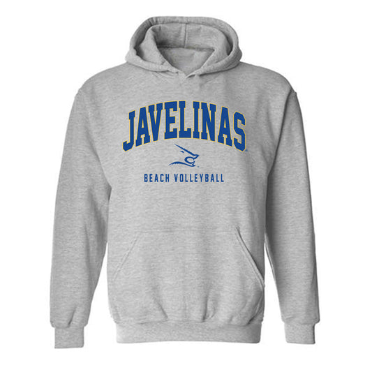 TAMUK - NCAA Beach Volleyball : Kate Wozniak - Classic Shersey Hooded Sweatshirt-0