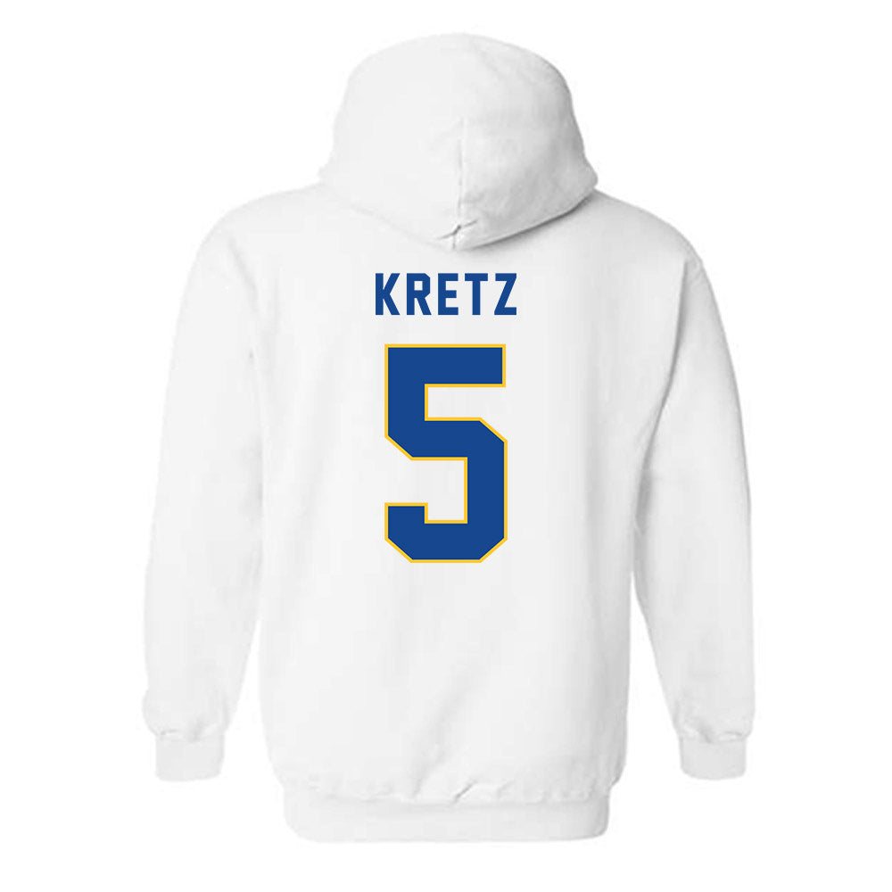 TAMUK - NCAA Football : Christian Kretz - Hooded Sweatshirt-1