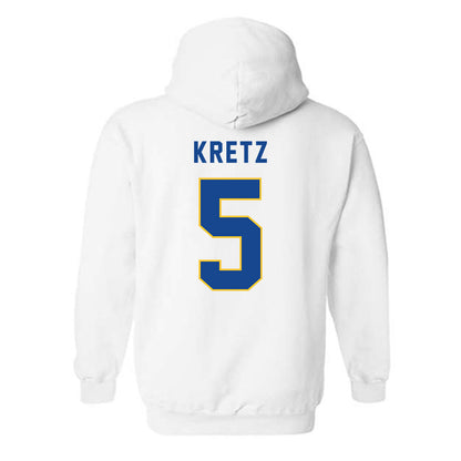 TAMUK - NCAA Football : Christian Kretz - Hooded Sweatshirt-1