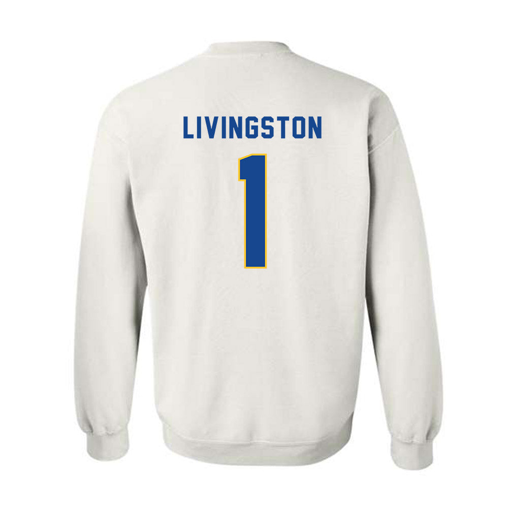 TAMUK - NCAA Men's Basketball : James Livingston - Classic Shersey Crewneck Sweatshirt-1